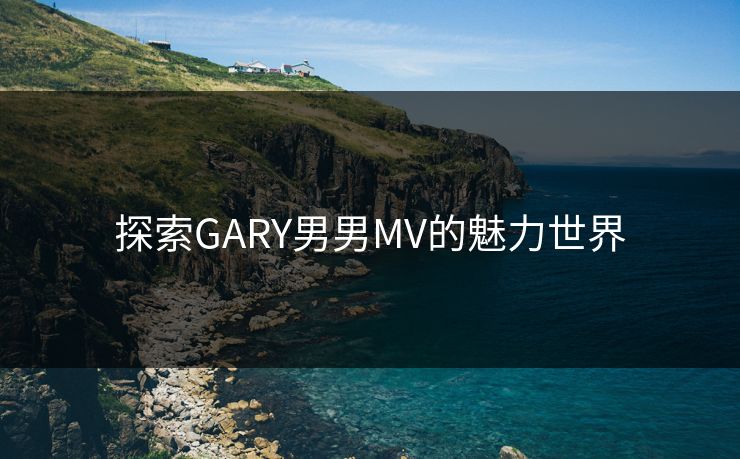探索GARY男男MV的魅力世界